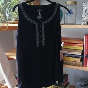 NWT Old Ranch Black Tank Sz M